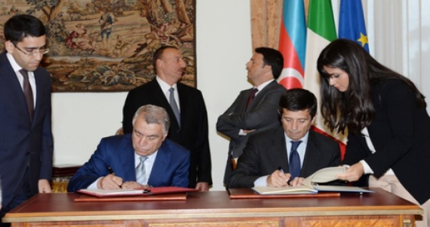 Azerbaijan, Italy sign cooperation agreements