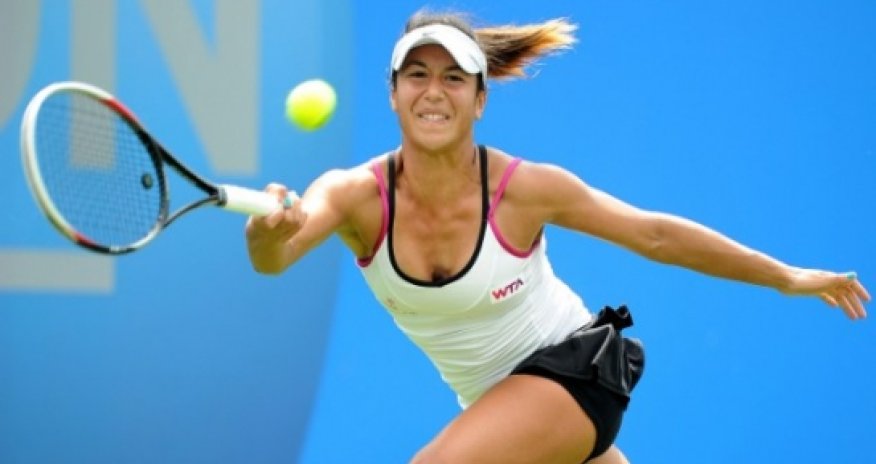 Heather Watson beaten early on in Baku Cup
