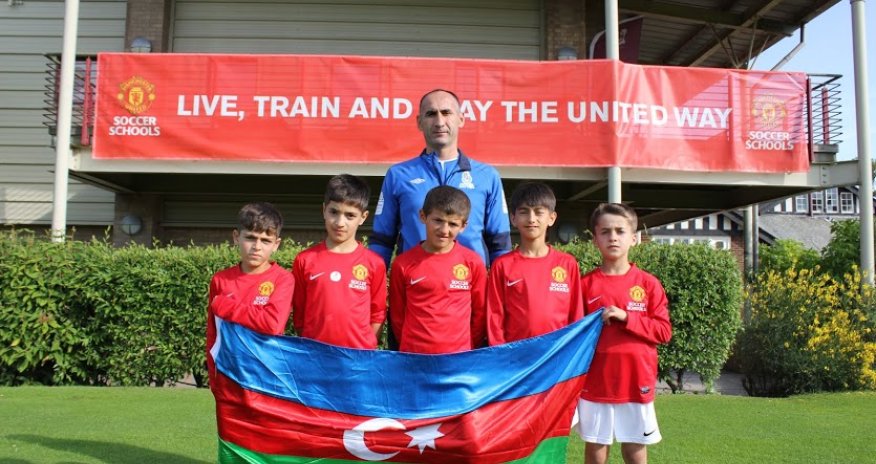 “Manchester United” Summer Soccer School winners are in Old Trafford - PHOTO