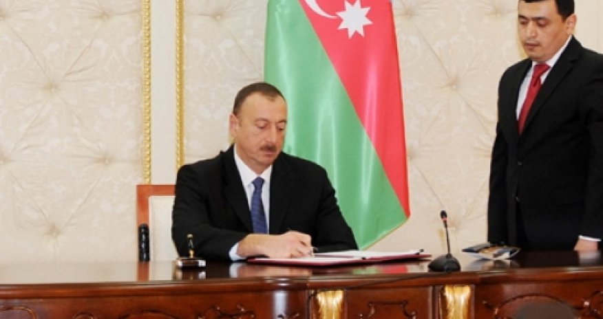 Azərbaycan prezidenti sərəncam imzaladı