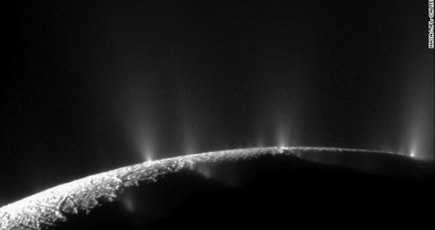 NASA finds evidence of liquid water on surface of Saturn moon