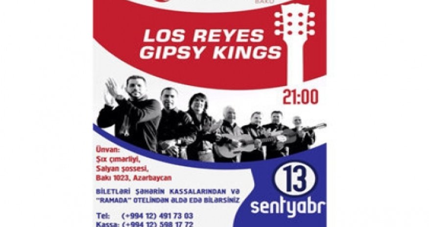 В Баку впервые выступят с концертом «Los Reyes Gipsy Kings»