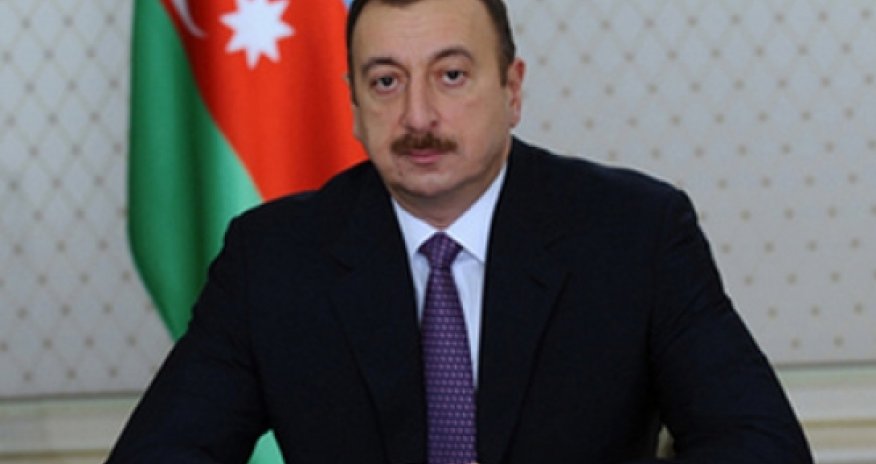 İlham Əliyev açılışda