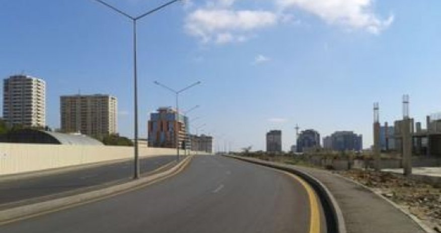 Road opened after major repair in Baku