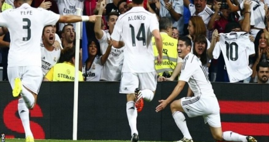 Rodriguez scores as Real held by Atletico