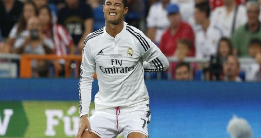 Ronaldo 'suffered leg injury' in Super Cup