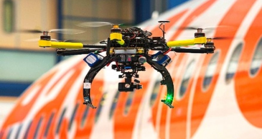 Drones, tracking and virtual reality: At an airport near you