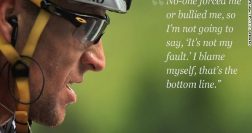 Lance Armstrong: 'Day-to-day life is positive'