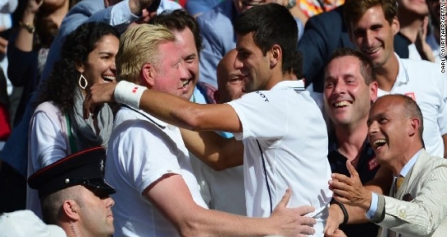 Novak Djokovic backlash 'all part of being Boris Becker'