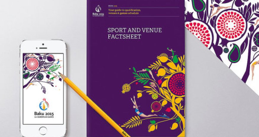 Представлен новый красочный бренд Европейских Игр Баку-2015 -ФОТО