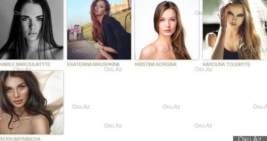 Азербайджанская модель в финале конкурса красоты «Miss FashionTV» – ФОТО