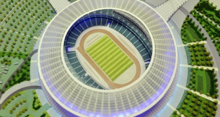 Milli Stadion görüntüləri- VİDEO