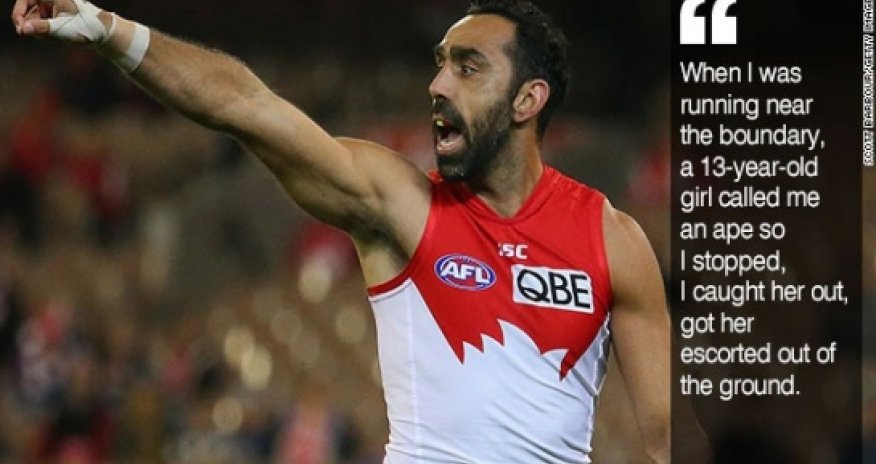 Aboriginal AFL star calls out racists