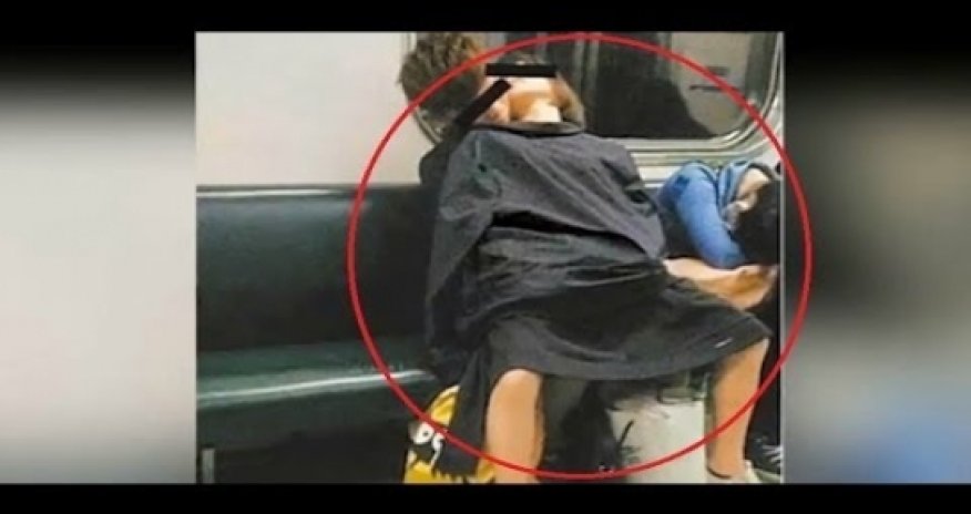 Taiwanese couple caught on camera 'doing it' - VIDEO