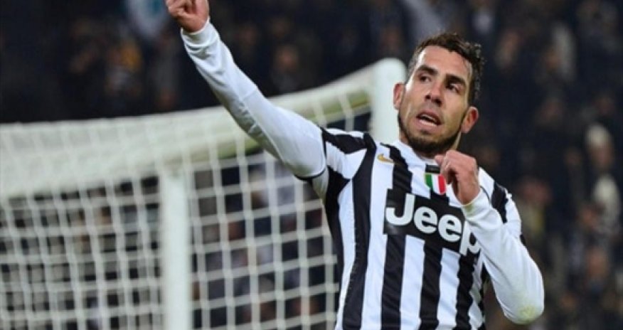Tevez joins Pirlo and Vidal on Juventus injured list
