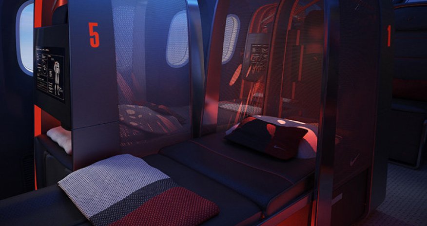 See the airplane made for millionaire footballers - PHOTO