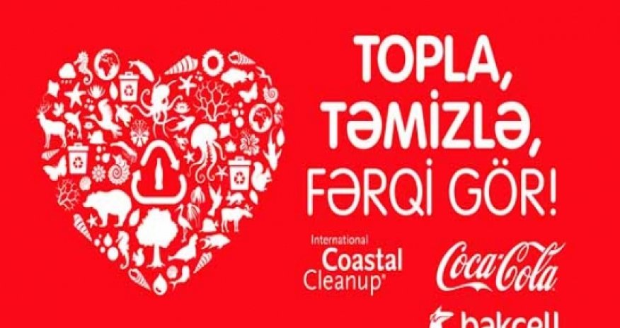 Coca-Cola and Bakcell will hold international environmental campaign in Baku to clean up Caspian coast