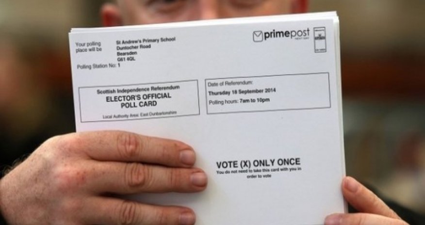 Scottish independence: Voters answer referendum question