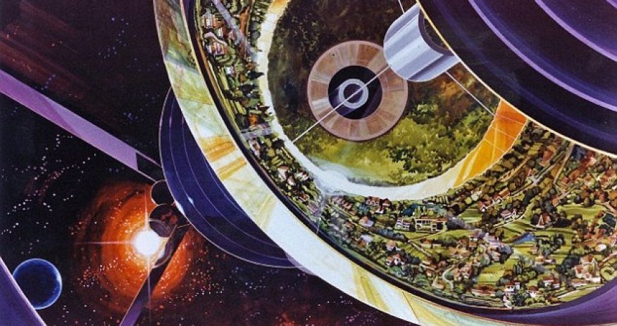 Humans could live in 'space cities' that orbit Earth - and beyond - by 2100 - PHOTO