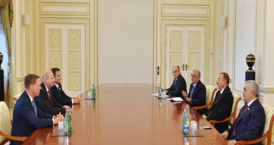 President Aliyev receives BP CEO Dudley
