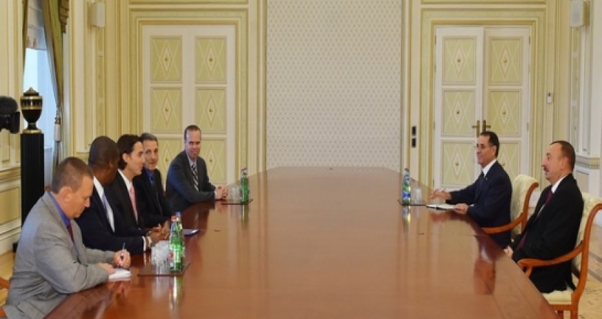 Aliyev meets US energy envoy in Baku