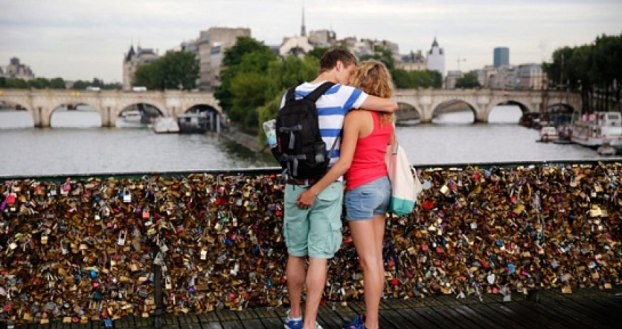 Glass panels replace Paris' famous padlocks as city fears damage to bridge
