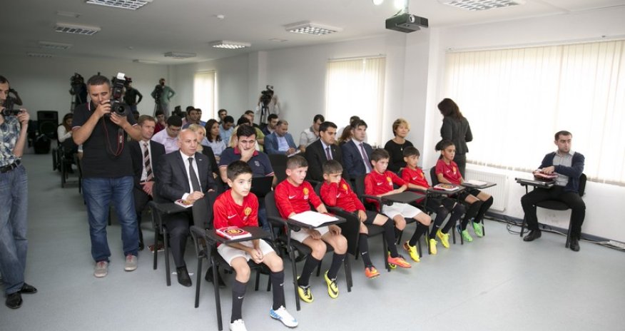 MU Soccer School supported by AFFA and Bakcell launched in Baku - PHOTO