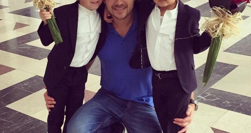 Azeri president's grandchildren go to school - PHOTO