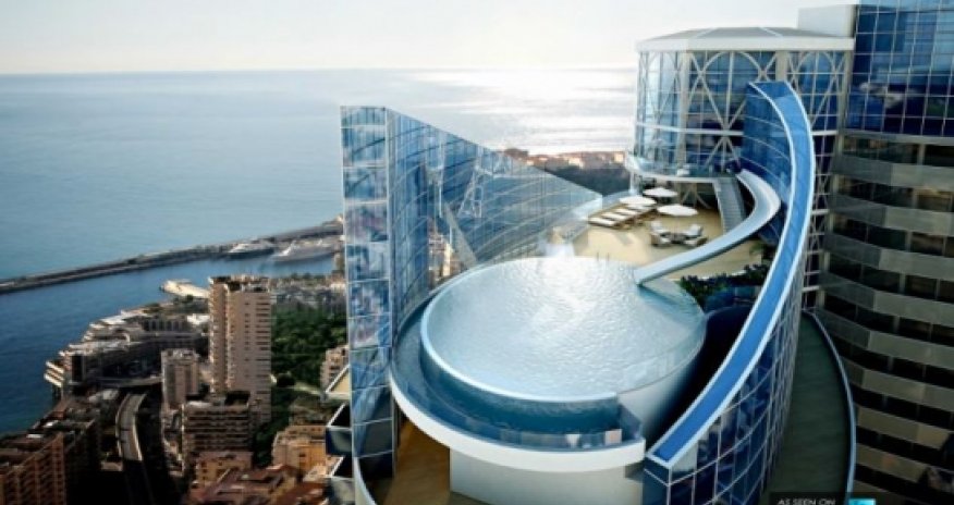 Inside apartment worth £240million that has its own rooftop WATER SLIDE - PHOTO