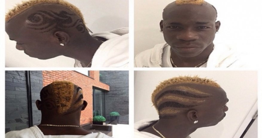 Balotelli's crazy new derby special haircut, United t-shirt wind-up
