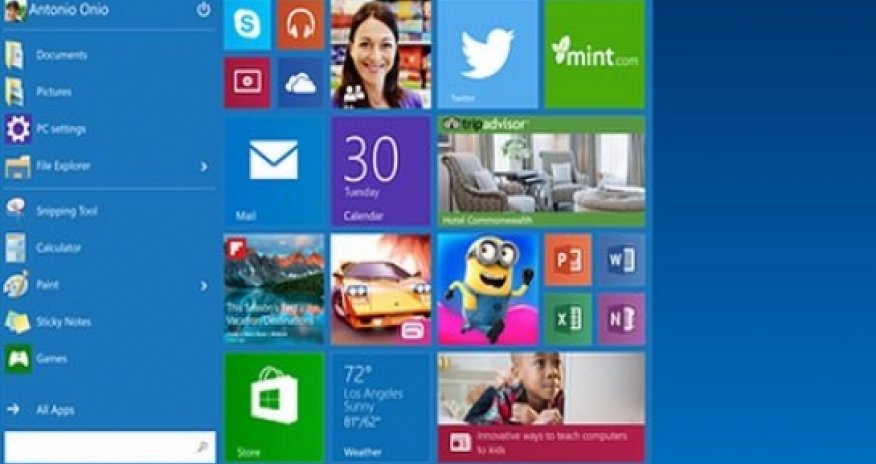 Microsoft unveils Windows 10 system with Start Menu