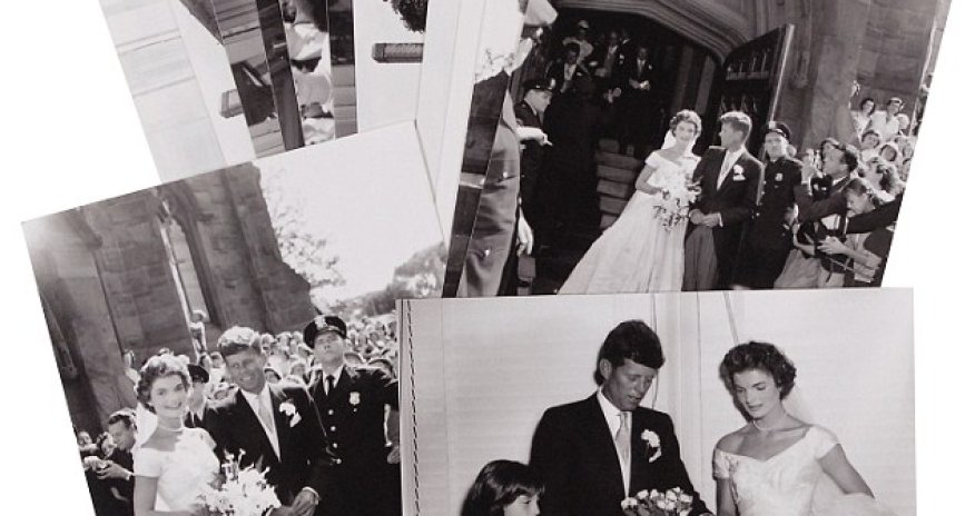 Never-before-seen wedding photos of John F. Kennedy and Jackie - PHOTO