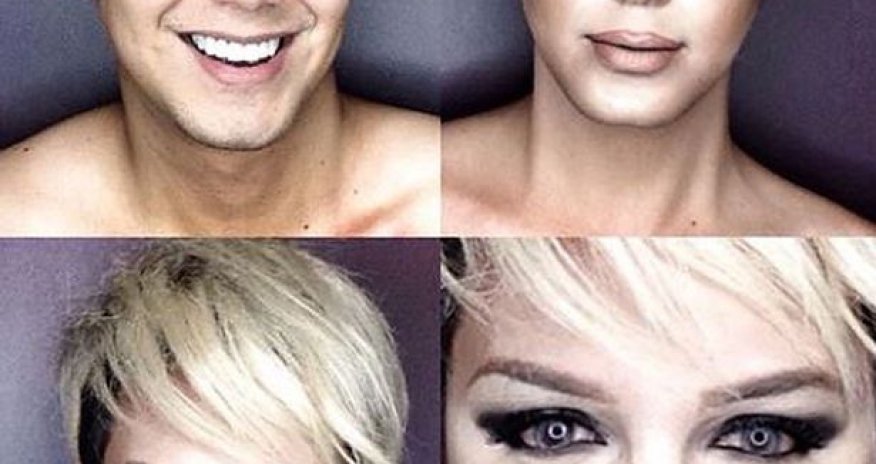 Man who can transform himself into any celebrity - PHOTO
