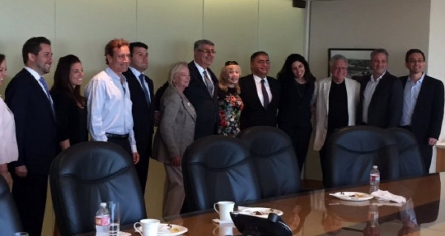 Asim Mollazade meets with AIPAC leadership