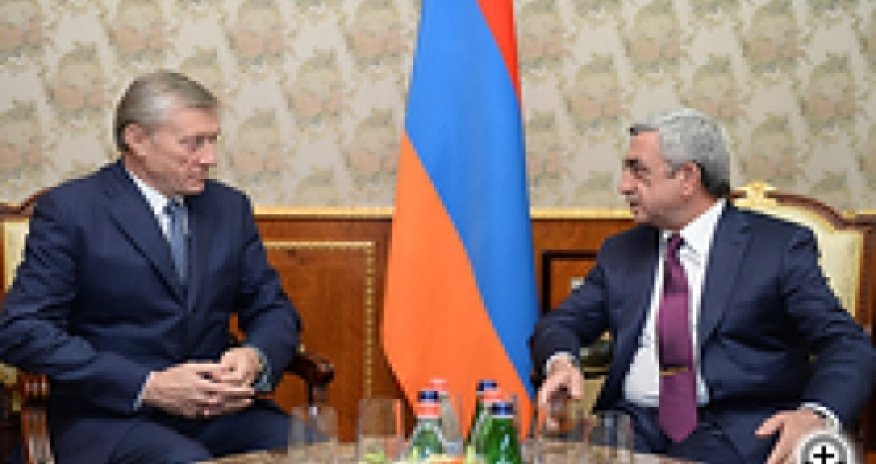Sargsyan slams CSTO as Bordyuzha visits Armenia-Azeri frontline