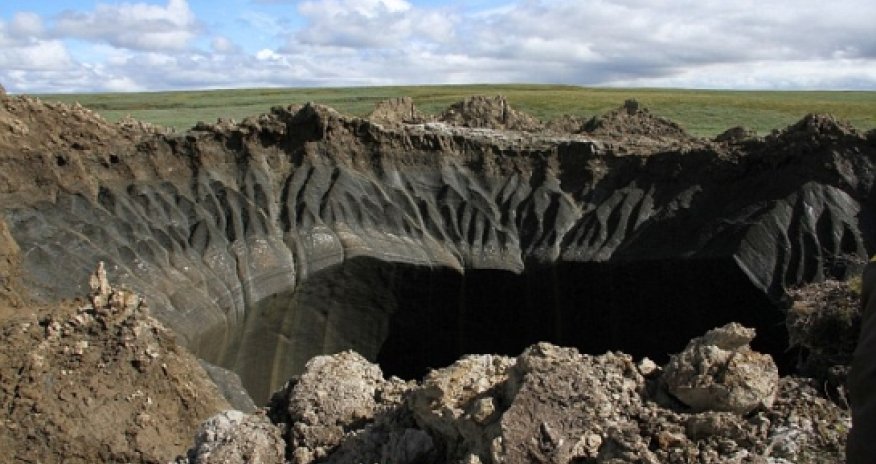 Siberian craters 'may solve the mystery of the Bermuda Triangle' - VIDEO