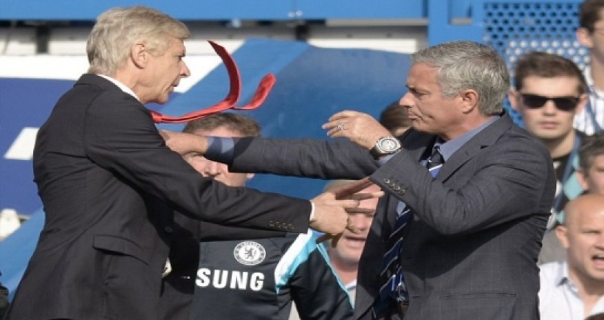 Wenger apologises for 'regrettable' touchline clash with Jose Mourinho - VIDEO