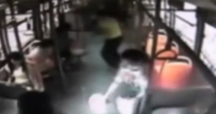 Mobile phone EXPLODES and bursts into flames in girl's hands - VIDEO