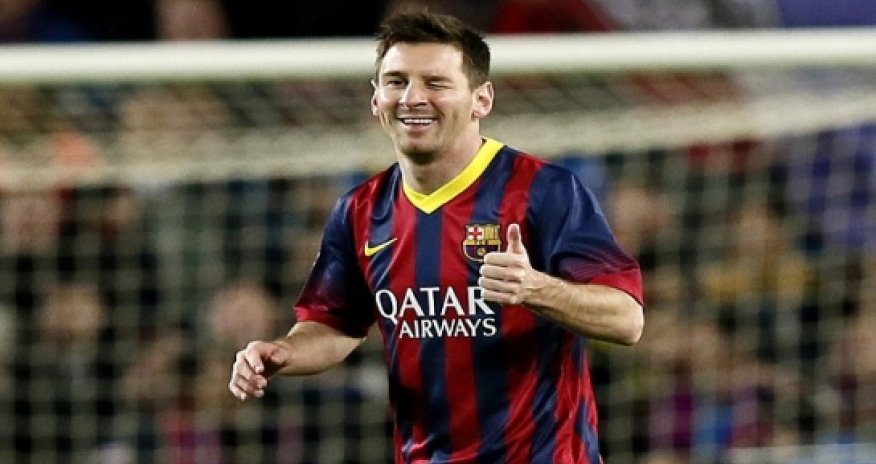 Lionel Messi's celebrates a decade at Barcelona