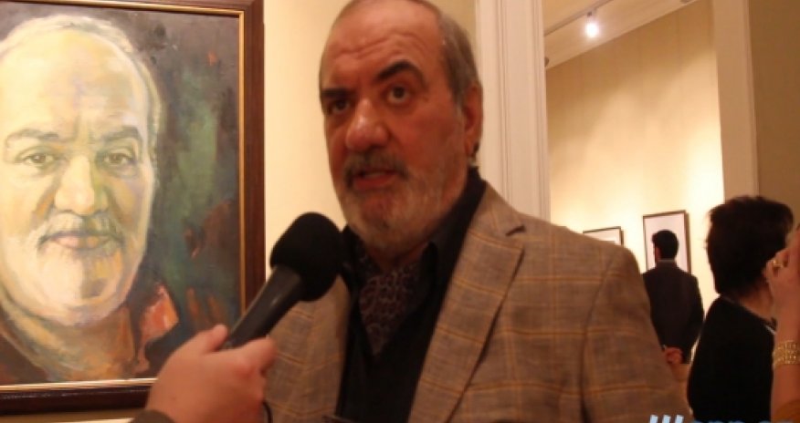 В Баку прошла выставка  художника Арифа Алескерова - ВИДЕО ANN TV