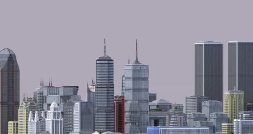 Minecraft player spends two years building virtual city - PHOTO
