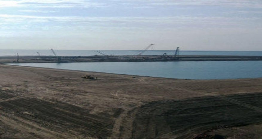 New Baku international sea trade port