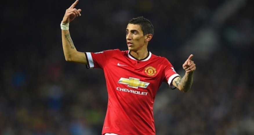 The three-pronged attacking midfield of di Maria,Mata and Januzaj didn't work
