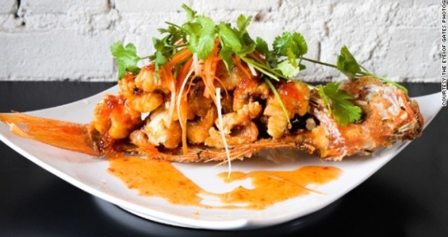 Finding the best food in the air ... and on the ground