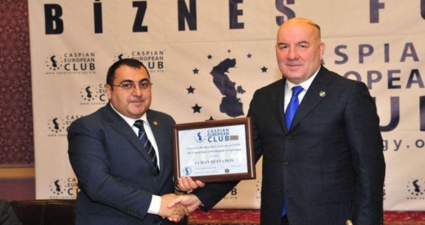 Baku hosts business forum of Central Bank of Azerbaijan and Caspian European Club