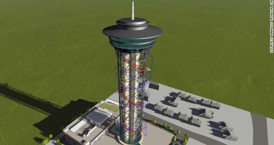 World's tallest roller coaster set to scrape Orlando's skies - PHOTO+VIDEO