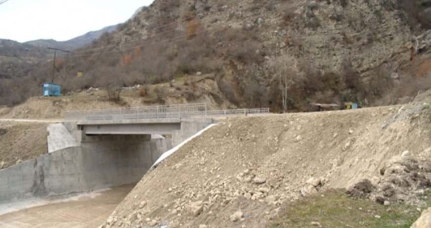 Завершено строительство двух мостов на севере Азербайджана- ФОТО