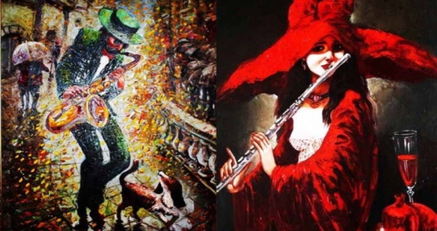 Художественная гармония в картинах Байрама Саламова – РЕПОРТАЖ+ИНТЕРВЬЮ