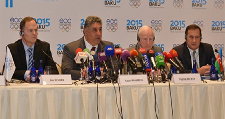 EOC Impressed with Baku 2015 preparations for First European Games