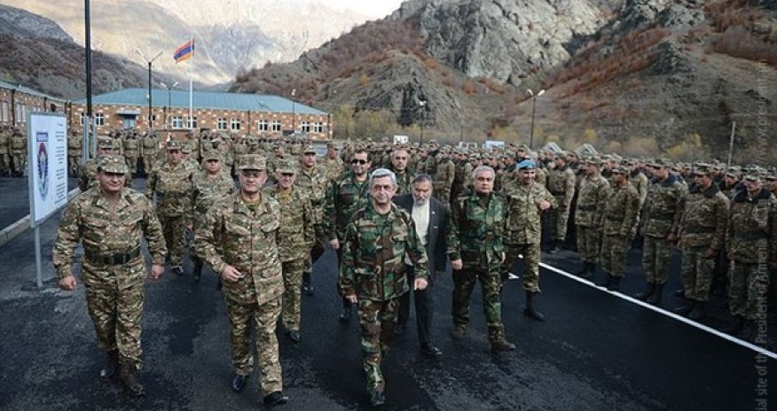 Sargsyan visits occupied Azeri territory - PHOTO